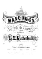 Manchega, Etude de concert